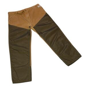 Vintage Carhartt Pants Brown Duck Nylon Hunting Brush Rugged Canvas 44 x 32‎